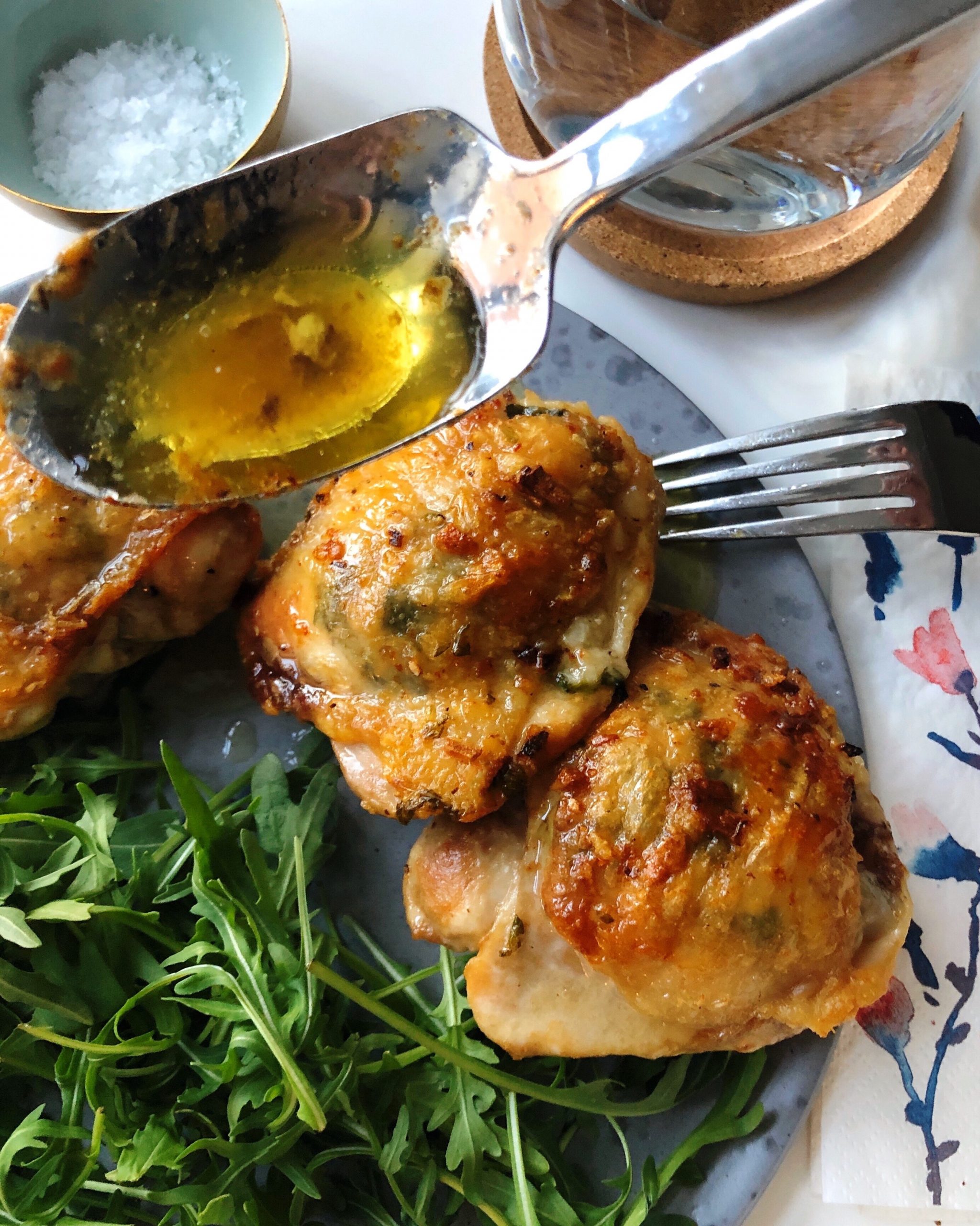 Kycklingl r Med Parmesan Vitl k Ketolivet LCHF Recept